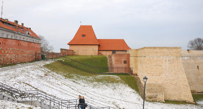 Vilniaus Bastėja žiemą