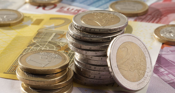 Euro banknotai ir monetos