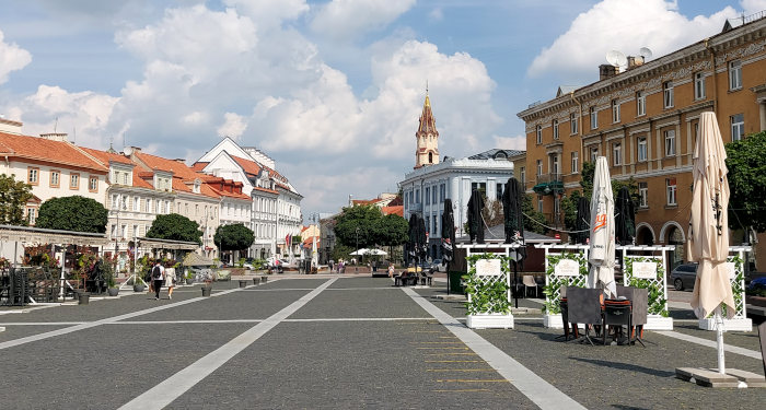 Rotušės aikštė Vilniuje
