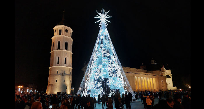Vilniaus kalėdų eglė 2021