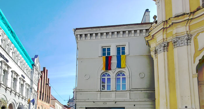 Ukrainos palaikymo akcija